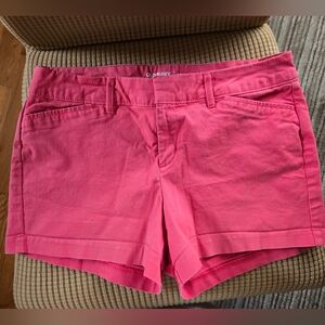 Old Navy Pink Shorts Cotton Blend Casual Size 4